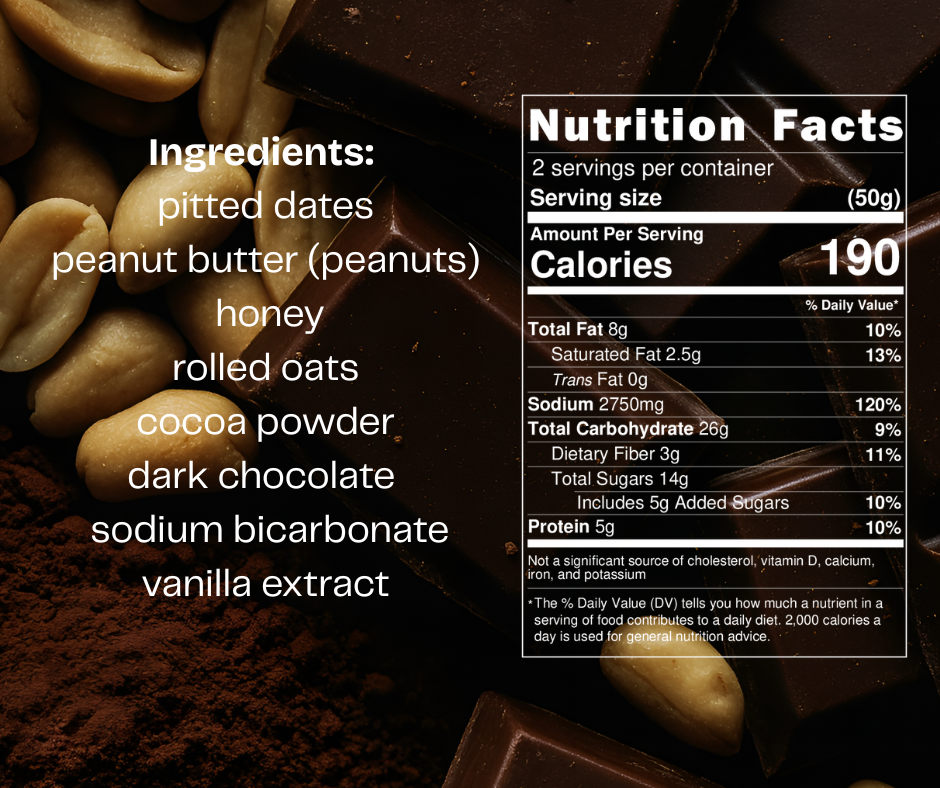 BiCarb Bars 21g - Chocolate Peanut Butter